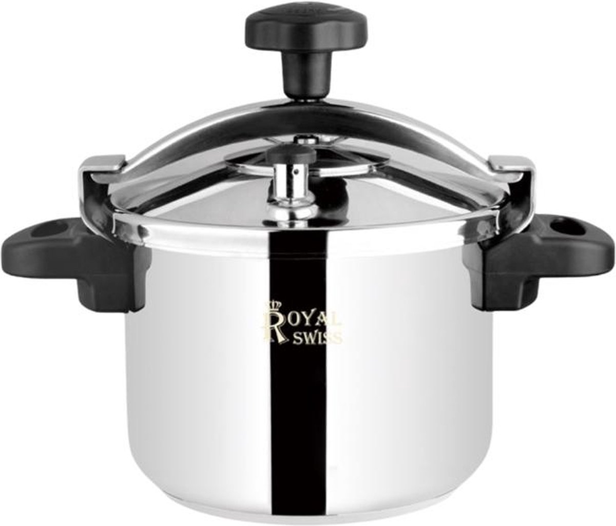 Royal Swiss Autocuiseur / Couscoussier - 2 en 1 - 8 Litre - Ø 24