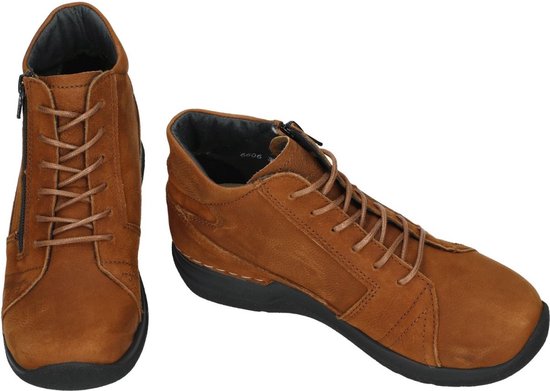 Wolky Chaussures à Chaussures à lacets Why cognac nubuck