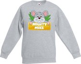 Mighty Mike sweater grijs voor kinderen - unisex - muizen trui - kinderkleding / kleding 152/164