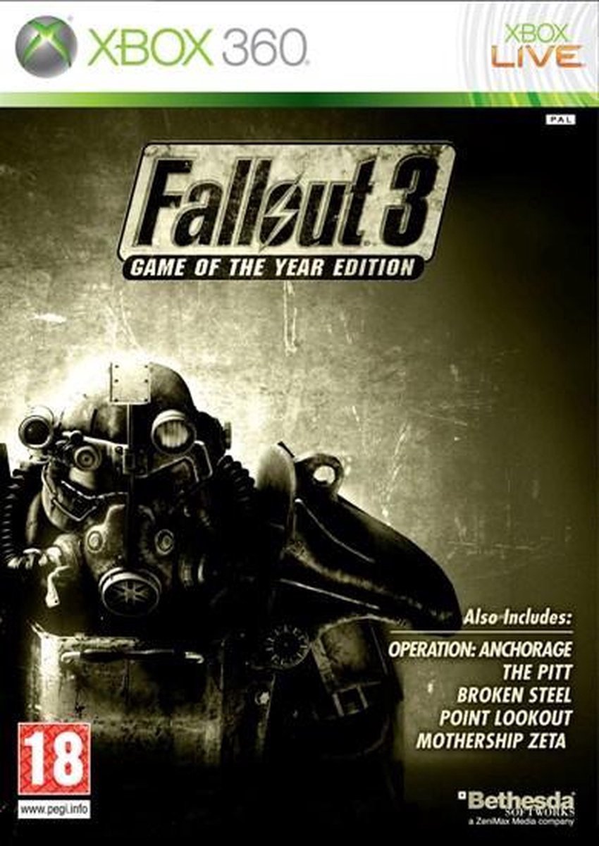 Fallout 3 - Game Of The Year Edition - Xbox 360