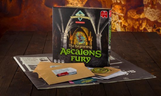 Afbeelding van het spel Houses of Treasure Escape Quest The Beginning: Ascalons Fury - Escaperoom met Legpuzzels