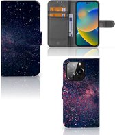 GSM Hoesje iPhone 14 Pro Flip Cover Stars