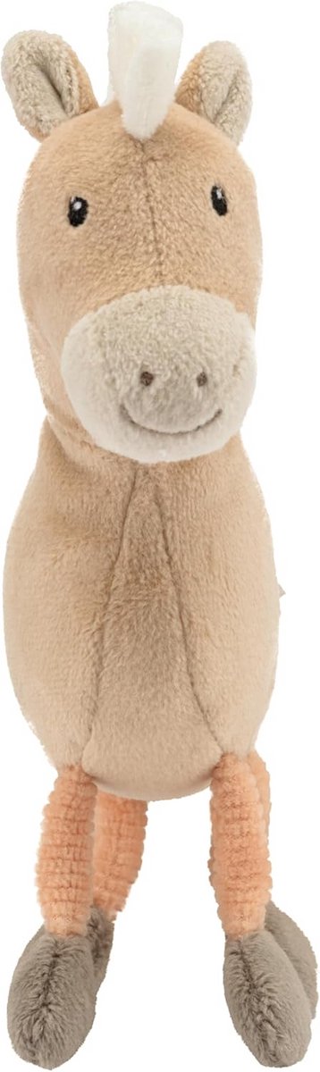 Zacht Pluche Knuffel Paardje met Rammelaar - Speelgoed voor Baby's en Peuters — afbeelding 5