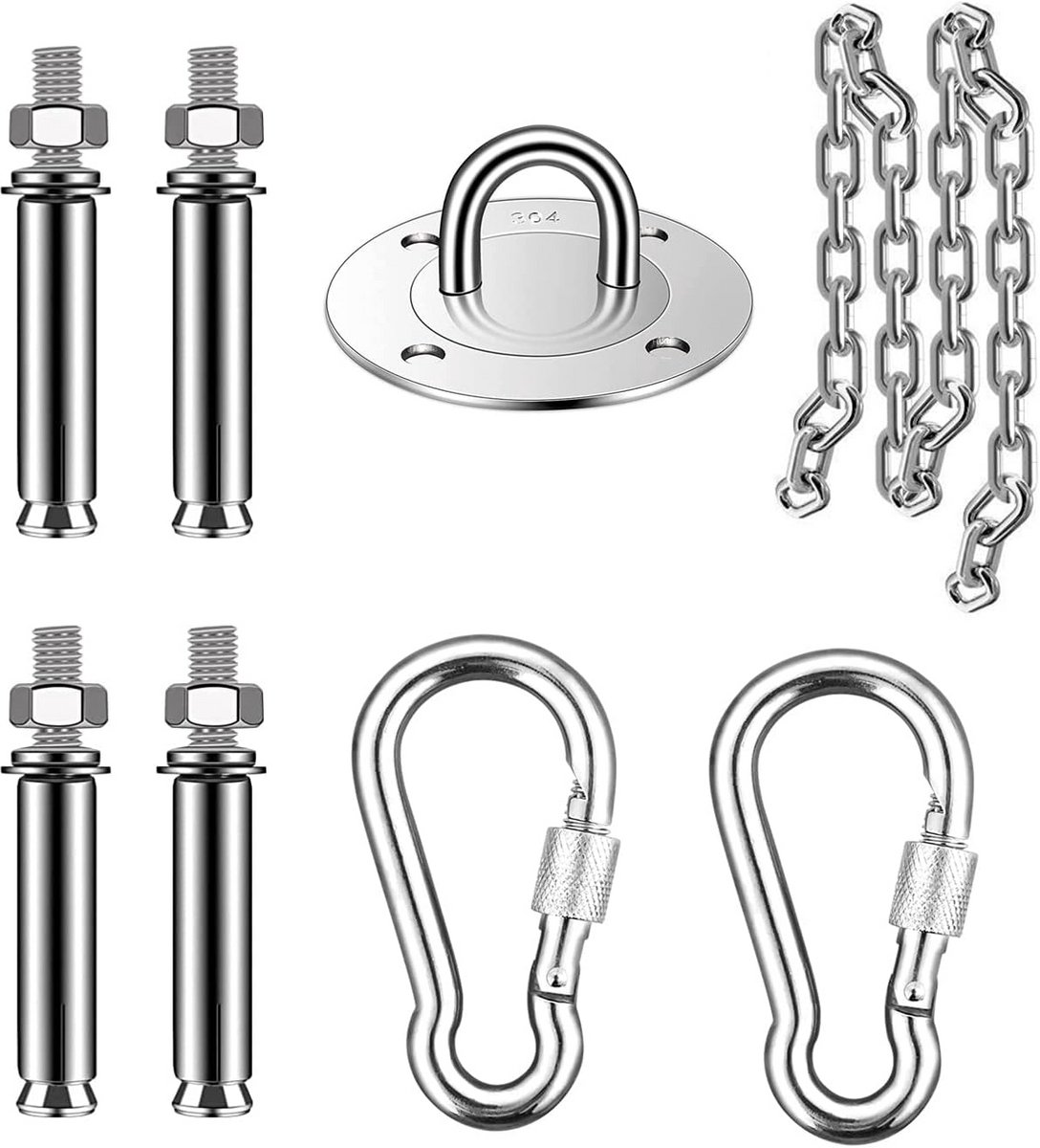 Heavy Duty Plafondhaak voor Hangstoel, Hangmat of Bokszak tot 450 kg