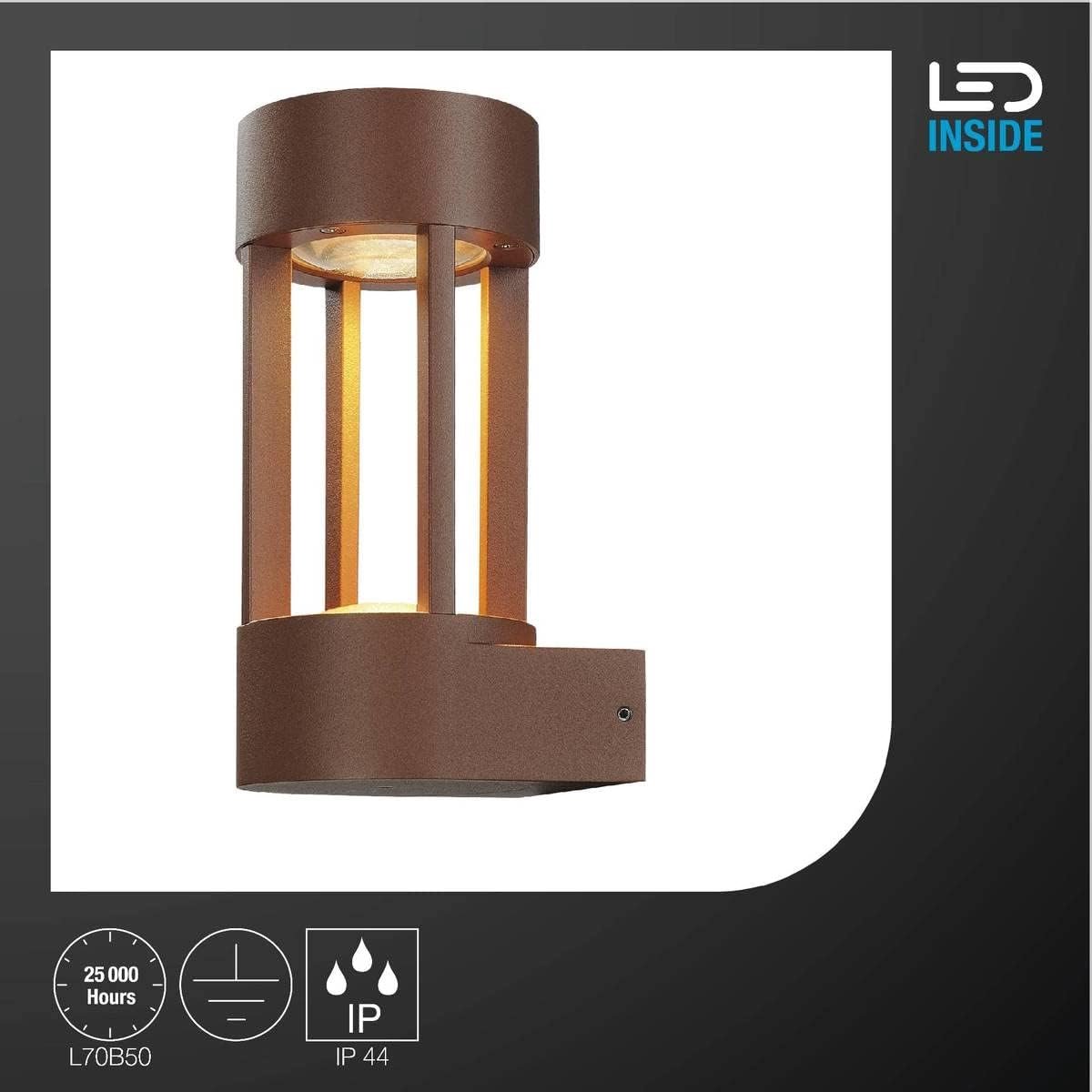 LED Buitenlamp Staand voor Pad, Muur of Entree - Warm Wit Licht IP44 Antraciet