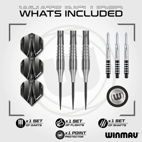 Dartpijlen Set 90% Tungsten 21 Gram Met Zeer Goede Grip — afbeelding 4