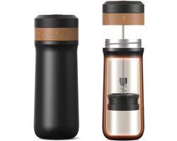 Draagbare RVS French Press voor Onderweg