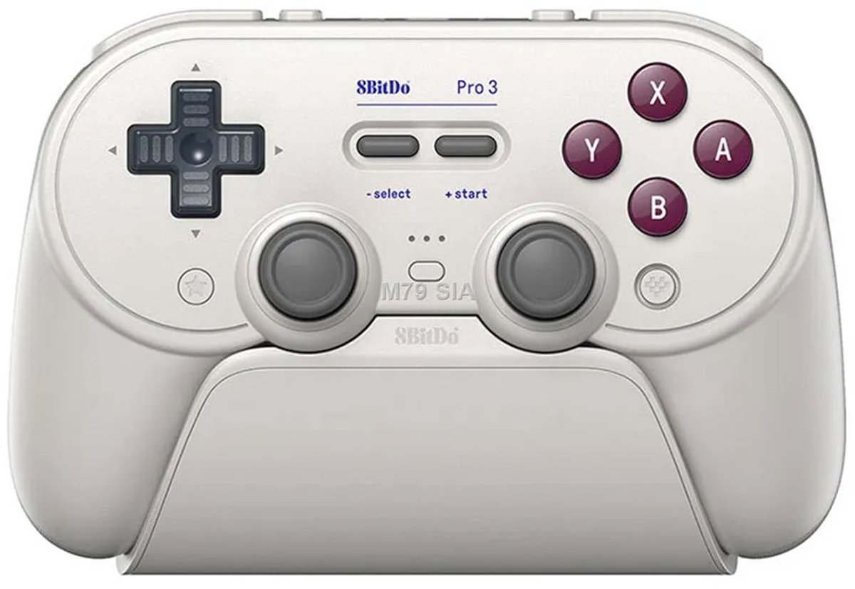 8BitDo Pro 3 Bluetooth Controller - Draadloze Gamepad - Nintendo Switch / Switch 2 / PC / Mac / Android / iOS - Bluetooth & 2.4 GHz & USB - Zilver – foto 2