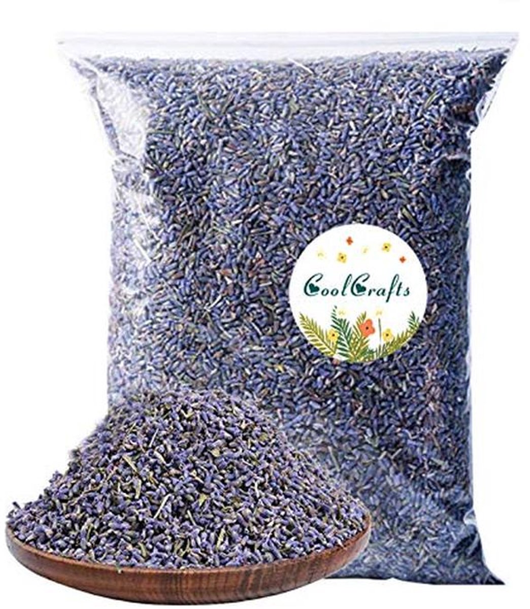 Natuurlijke Gedroogde Lavendel Bloemen - 450g voor Zakjes en Decoratie