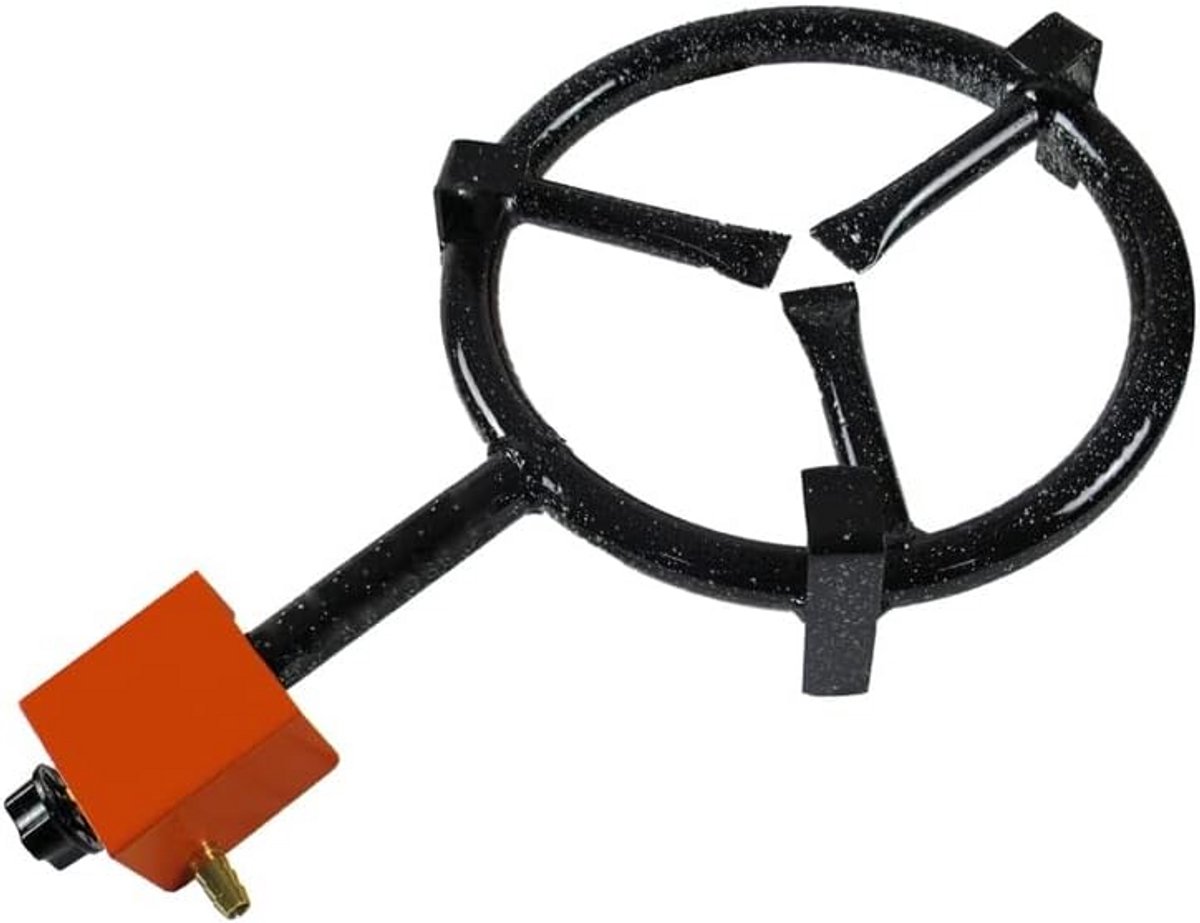 Gasbrander 1 vlam voor paella - 30 cm diameter, 6,5 kW vermogen