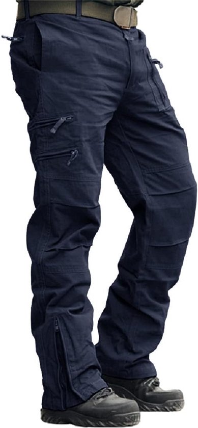 YUSHOW Tactische broek voor heren, outdoor, camouflagebroek, katoen