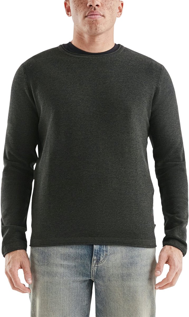 Q/S designed by - Heren pull - Maat L - Mannen - 99W0 GREY/BLACK - katoen — cadeau in Cadeau-ideeën - foto 7