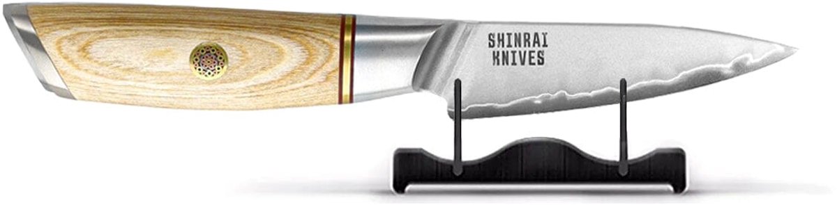 Shinrai Knives - Hikari Damascus Schilmes 8 cm