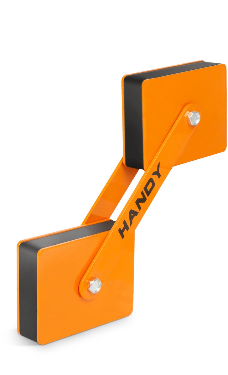 Lasmagneet Met 360° Verstelling – Extra Sterke Magneet Voor Lassen En Metaalassemblage – Houdkracht Tot 22 kg – RVS Behuizing Met Verchroomde Afwerking – Geschikt Voor Binnen- En Buitenhoeken, Werkplaats En Constructiewerk [10883]