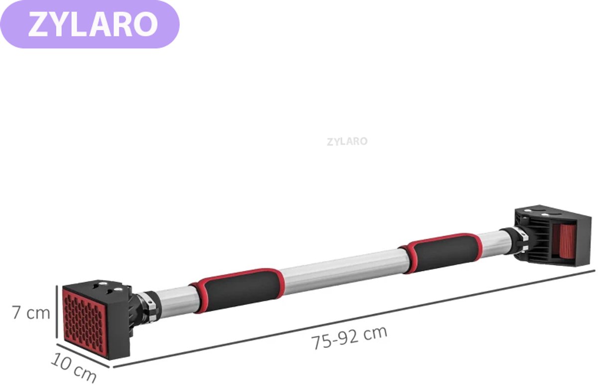 Exoluxe Premium Pull Up Bar - Pull Up Station - Verstelbaar 75-92 cm thumbnail 6