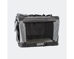 InnoPet Carrier All-In-One - Lichtgewicht Opvouwbare bench - 60 x 42 x 42 cm - Nylon - Grijs