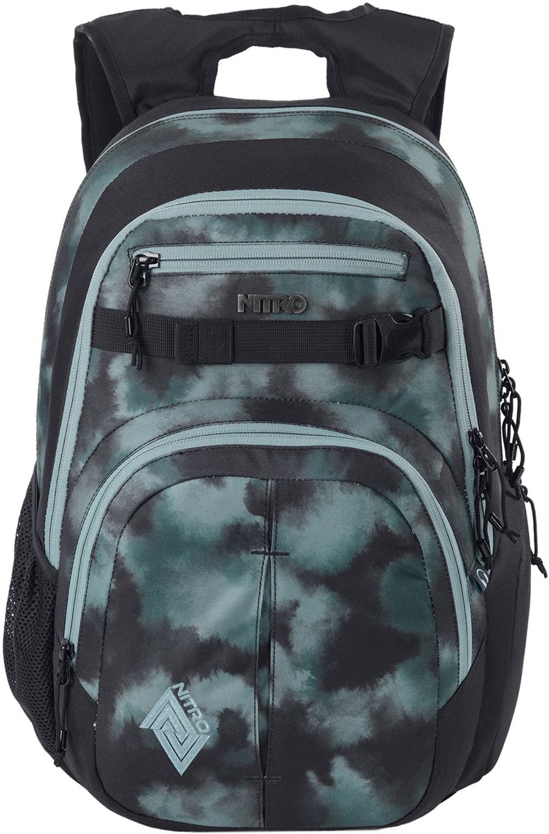 NITRO vrijetijdsrugzak rugzak met laptopvak Daypacker Collection Chase Backpack 35L Reef Break veelkleurig
