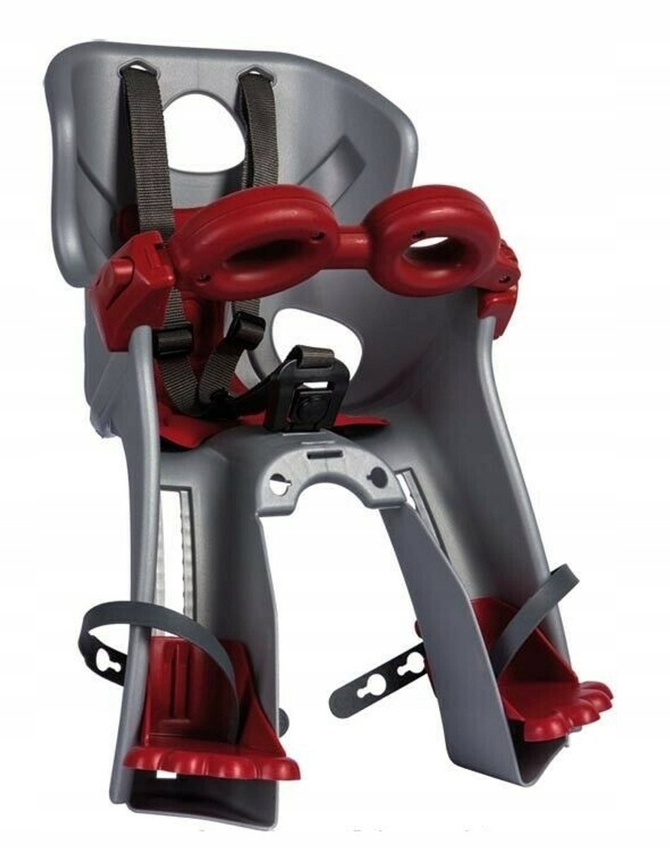 Bellelli Freccia B-FIX Kinderfietsstoeltje Voor - Zilver