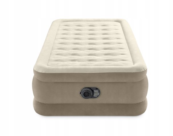 Intex Luchtbed 191x99x46cm Elektrische Pomp & Tas - 1 Persoons van Merkloos — afbeelding 3