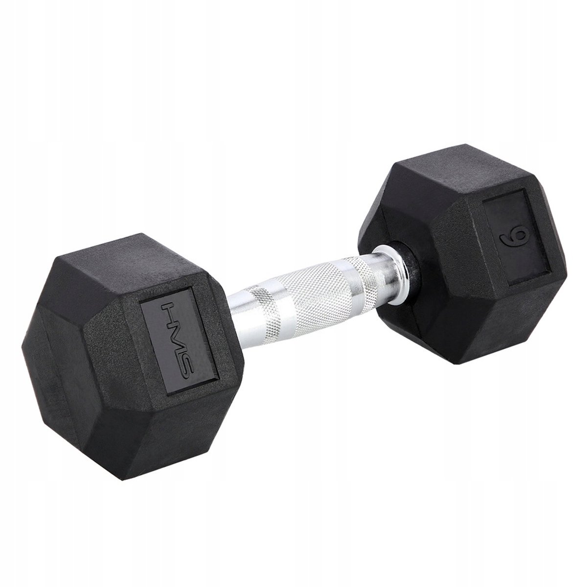Tweezijdige Dumbbell 6 kg - Rubber Fitness Dumbbell voor Krachttraining
