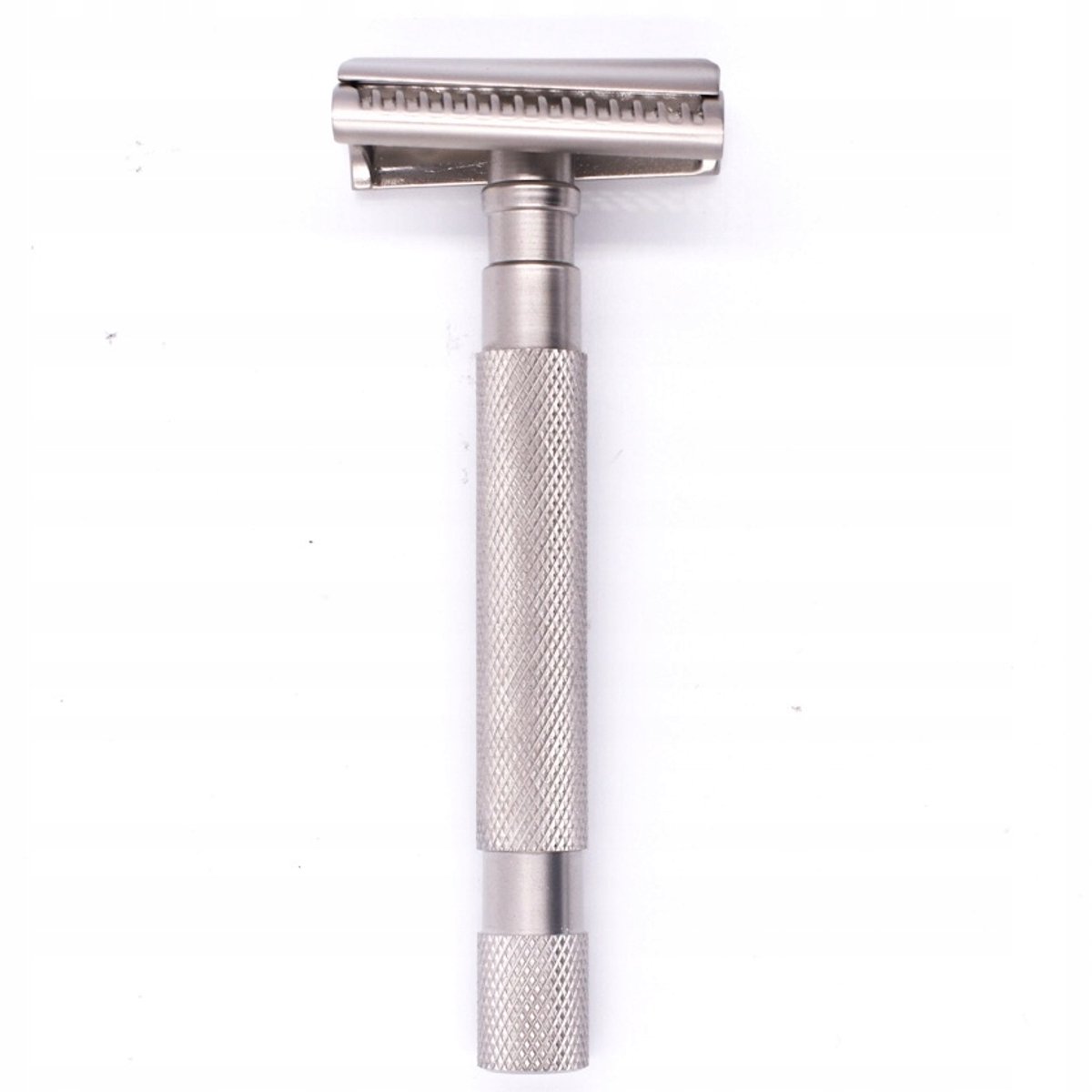 Parker Semi-Slant Satin Scheermes - 3-delig, Roestvrij Staal