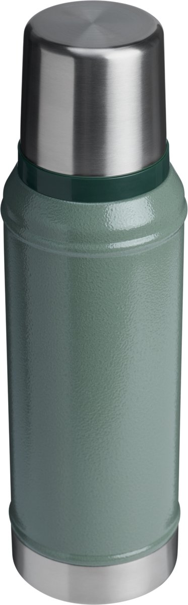 Stanley Classic Legendary Thermosfles 940 ml - Houdt 20 Uur Warm Of Koud - Lekvrij - Vaatwasserbestendig - BPA-Vrij - Voor Koffie, Thee en Meer - Roestvrijstalen Thermoskan - Hammertone Green – foto 2
