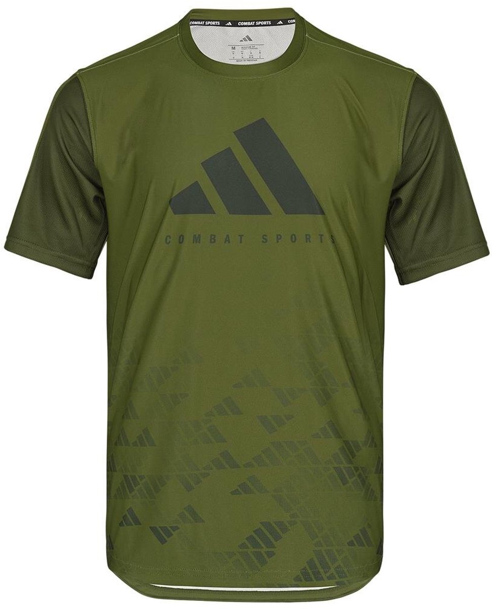 Adidas Tech Line Men´s T-Shirt COMBAT SPORTS Olijfgroen