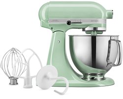 KitchenAid Artisan 5KSM125EPT - Keukenmachine - 4,8 L - Pistache Groen - 3 menghaken