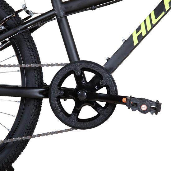 Hiland Climber 2.0 Tiener Forensen Stadsfiets - 24 inch - 7 versnellingen ​​- V-Brake - Zwart van Hiland — afbeelding 5