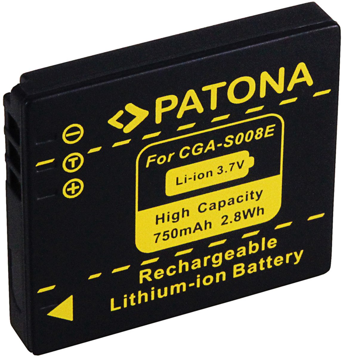 Battery for Panasonic DMC-FX30 FX-30 CGA-S008E DMW-BCE10E