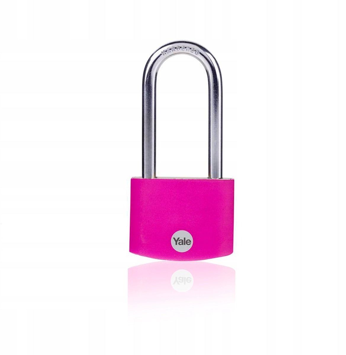 Yale Aluminium Hangslot Roze 38mm - Veiligheid voor Kastjes en Gereedschap