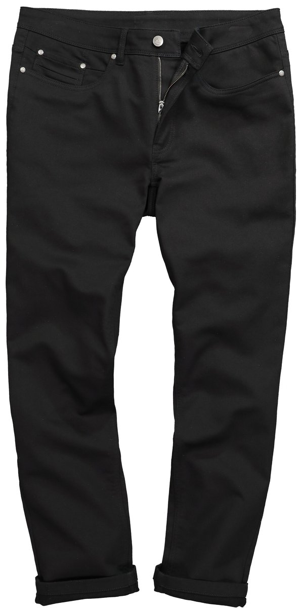 Boston Park - Heren - Jeans black denim Straight Fit - Zwart - Maat 60