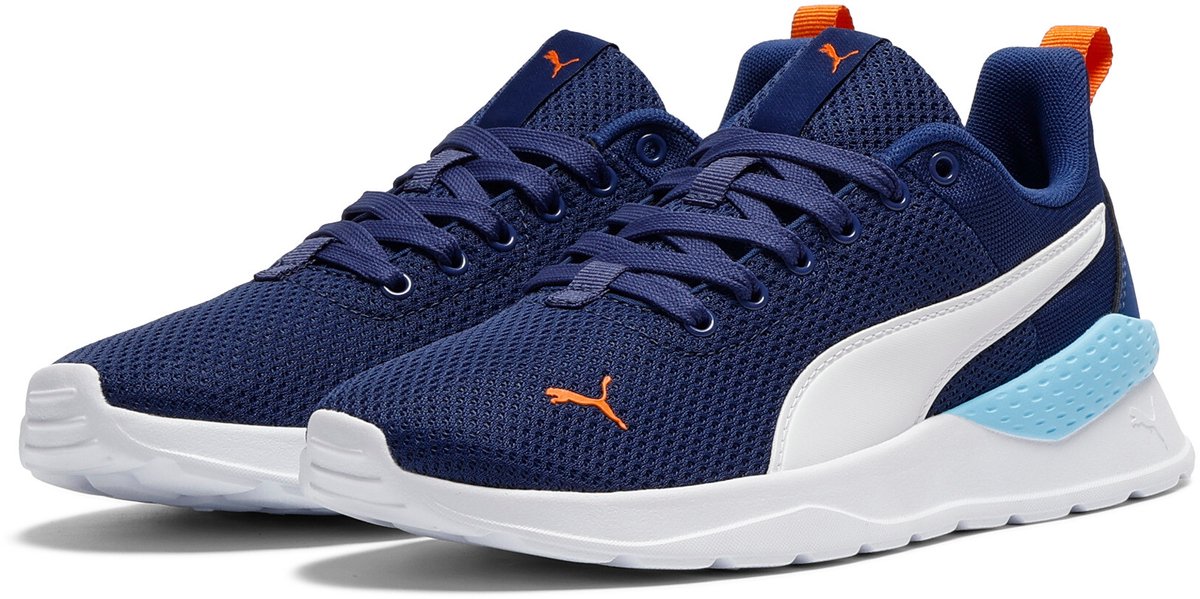 PUMA Anzarun Lite Jr Unisex Sneakers Jewel-PUMA -Vermillion Blauw