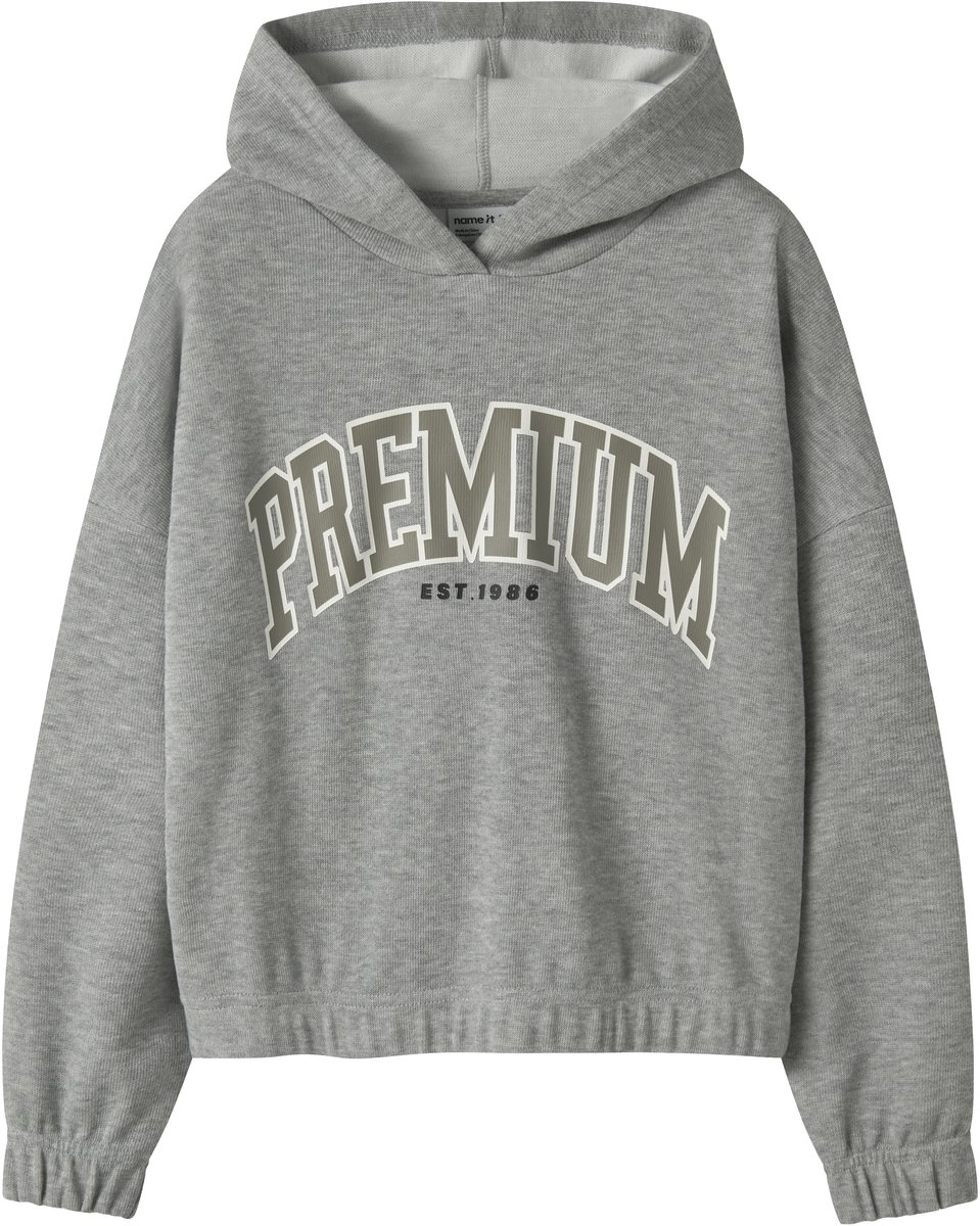 NAME IT - NKFOKOMMA LS SHORT SWEAT WH UNB BOX - Meisjes - Sweaters