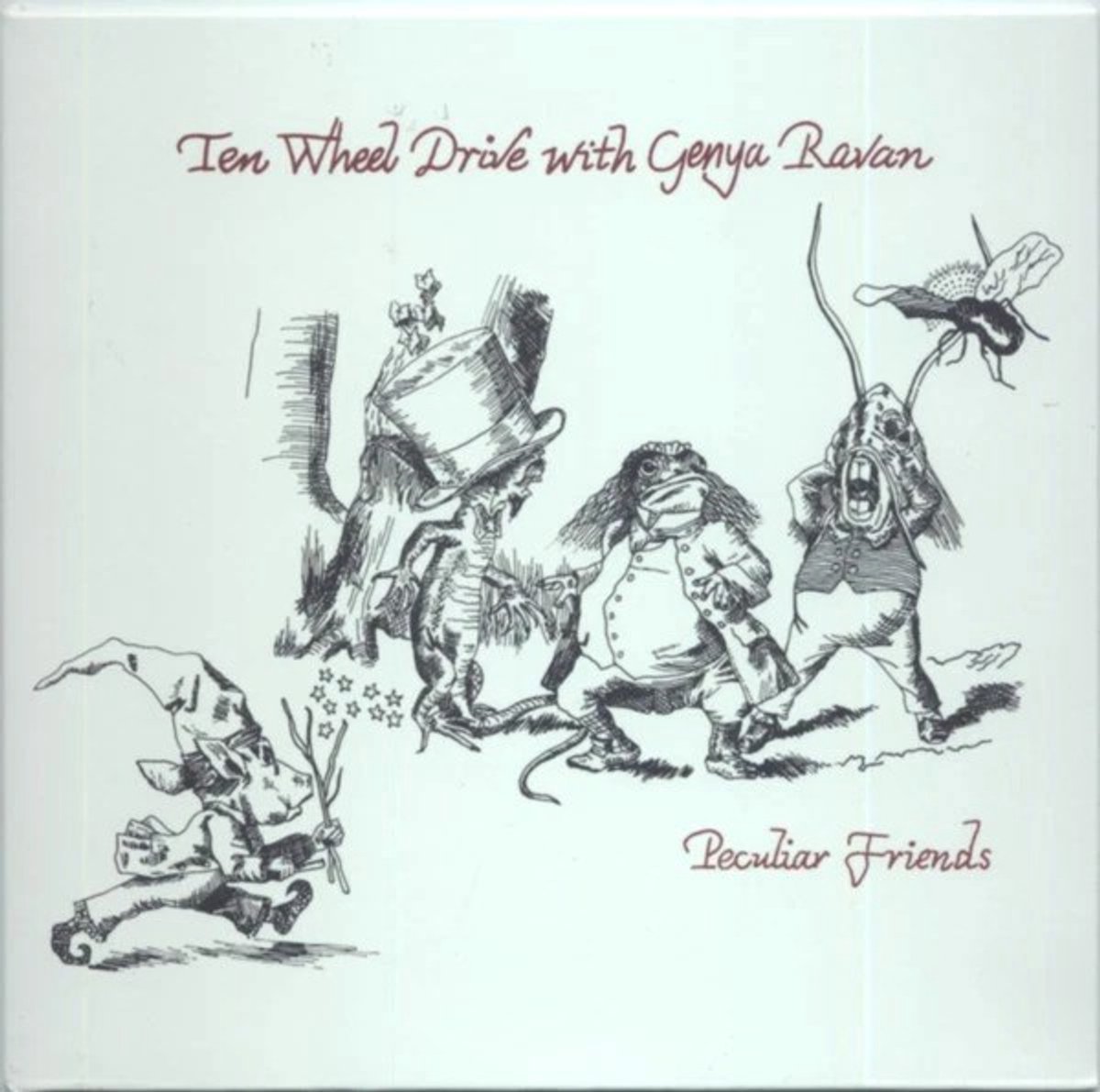 Ten Wheel Drive With Genya Ravan - Peculiar Friends (CD)