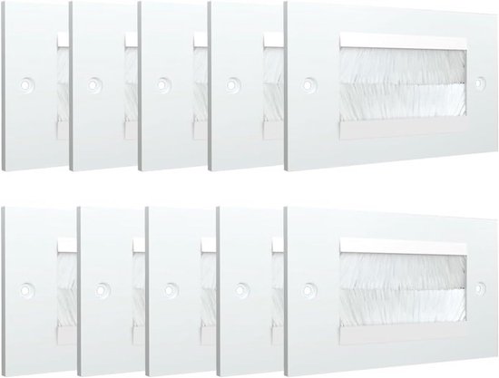 Equip Kabeldurchführung Bürstenplatte, 25,4 cm , 1 HE, schwarz Equip Kabeldurchführung Bürstenplatte, 25,4 cm , 1 HE, schwarz