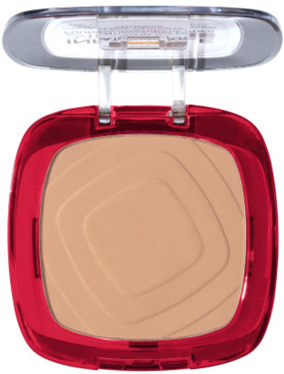 L'Oréal Infaillible 24H Fresh Wear Foundation Poeder 120 Vanille - 2 x 9 gr - Voordeelverpakking