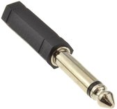 6,35mm Jack mono (m) - 6,35mm Jack stereo (v) adapter