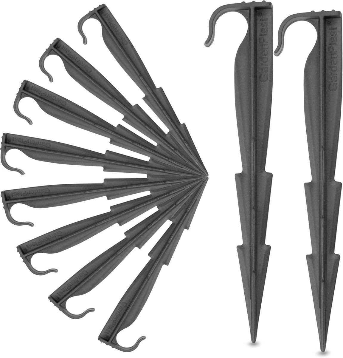 Grondankers voor tuinslangen - 160 mm WaterPeg grondanker haringen voor druppelslang
