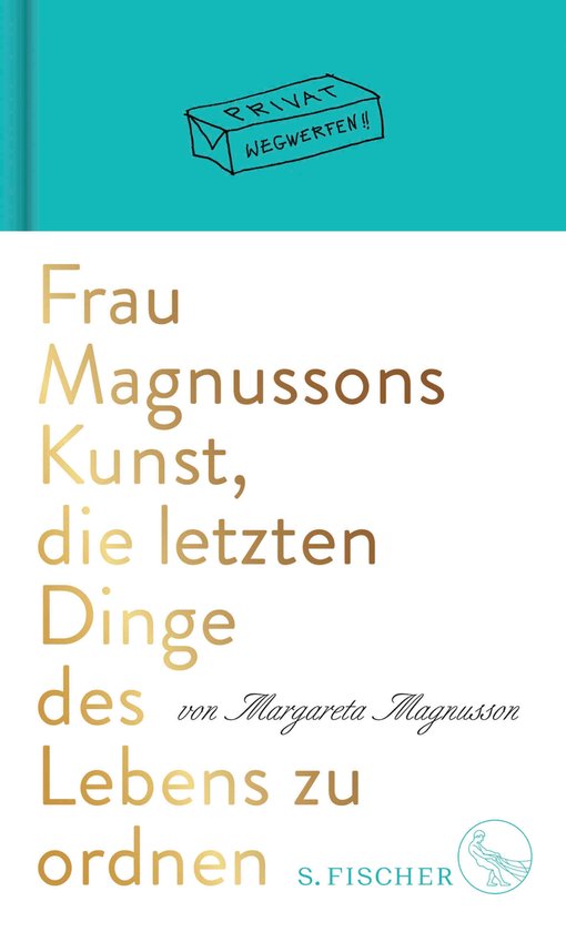 Frau Magnussons Kunst, die letzten Dinge des Lebens zu ordne ... - cover