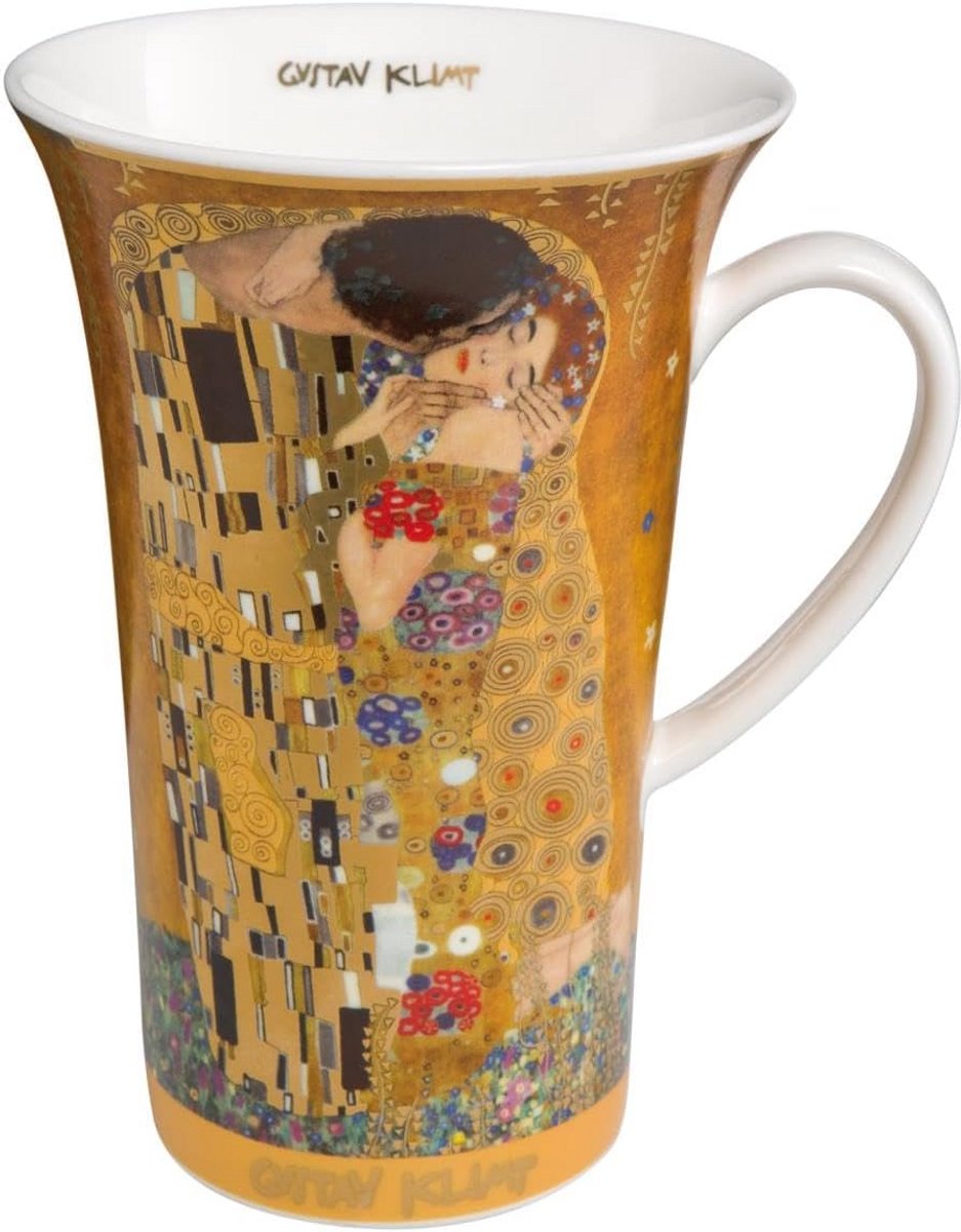Adele mok Gustav Klimt - Bone China - 15 cm - 0,5 l