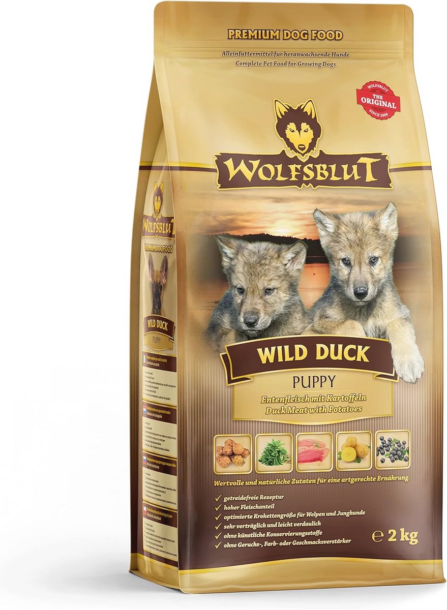 Wild Duck Puppy Hundefutter - 2 kg