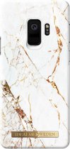 iDeal of Sweden Fashion Back Case Carrara Gold voor Samsung Galaxy S9