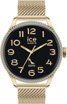 Montre Connectée ICE Smart St 2.0 Gold Milanese - Dorée Pour Femme - Bracelet Acier Inoxydable - Écran AMOLED 1,2 Pouces - 4
