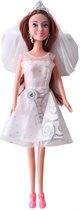 Toi-toys Tienerpop Lauren Bruid 30 Cm Wit