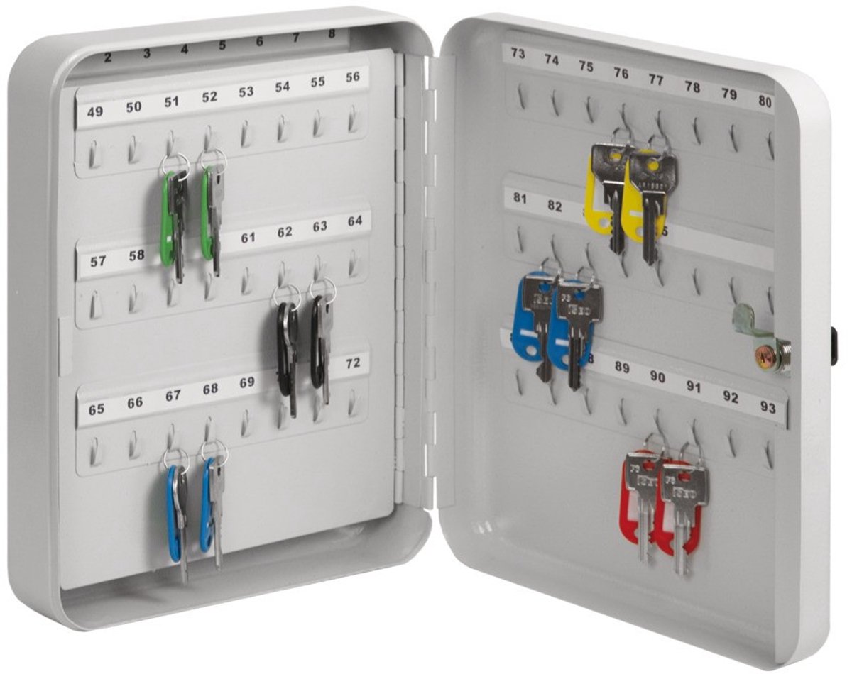 Sleutelkast - Metaal - Filex Security - Filex Security KB sleutelkastje met 93 haken