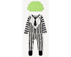 Beetlejuice Baby Costume Volwassenen Vrouwen Zie afbeelding Halloween en Horror Maat 80