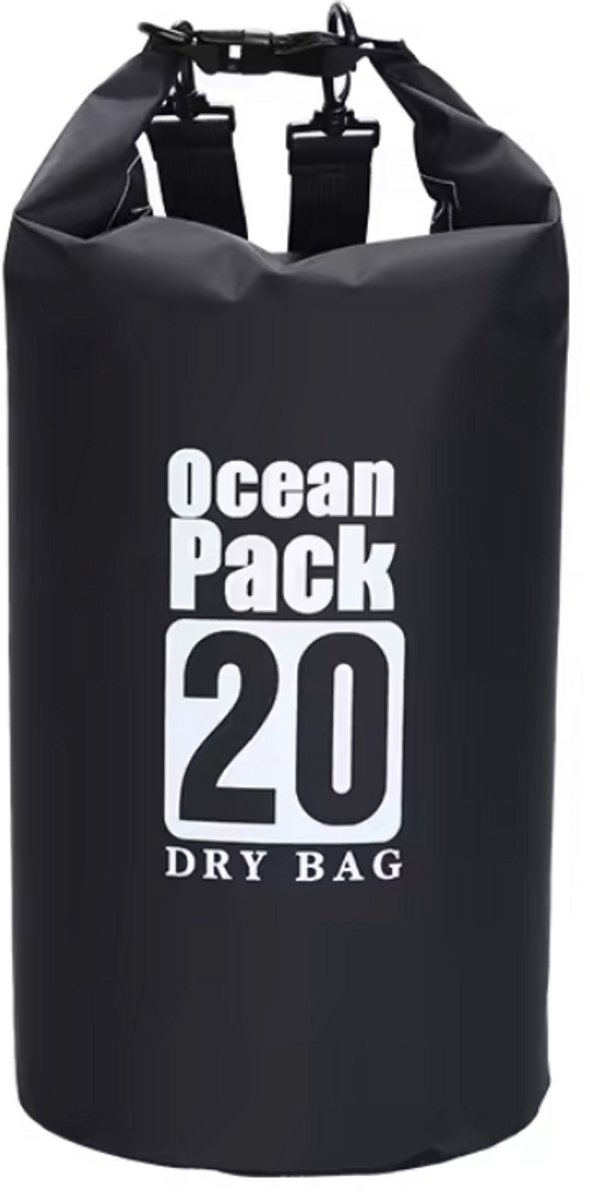 *** Drybag - Ocean Pack - Waterdichte tas - 20L tas - Waterproof bag - Outdoor bag - Drybag black van Heble® ***