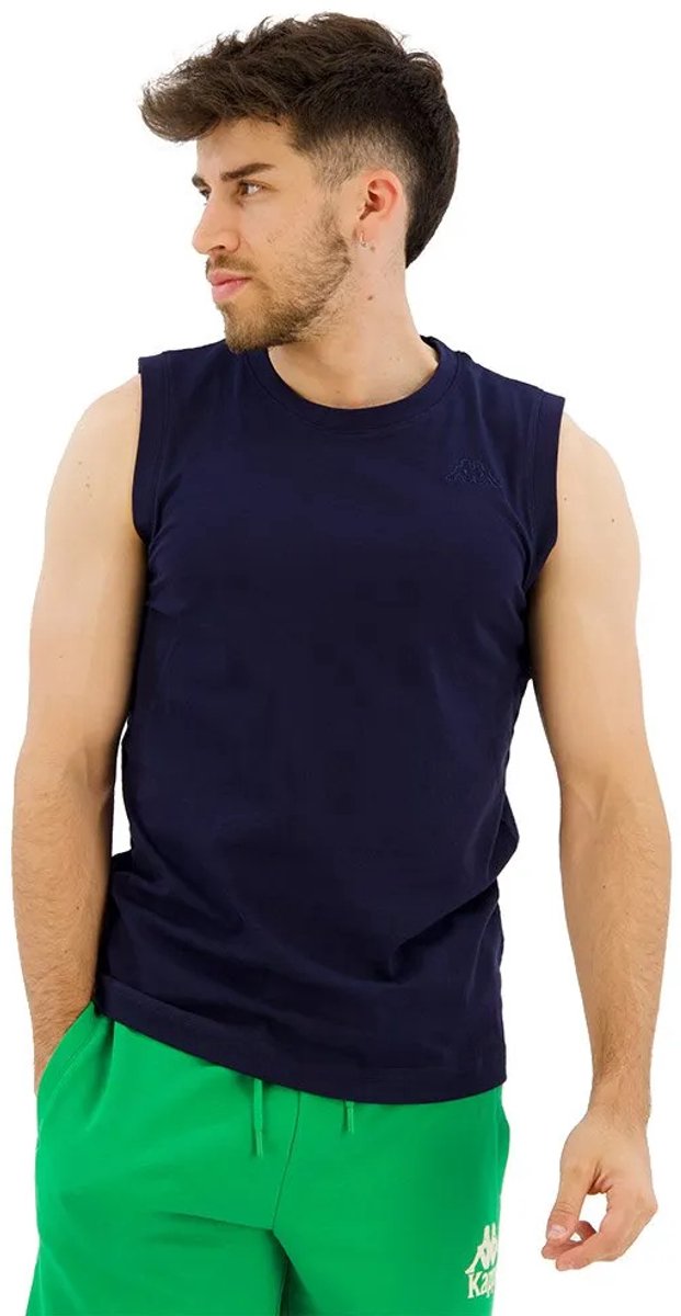Kappa Cadwal Korporate Mouwloos T-shirt Blauw XL Man
