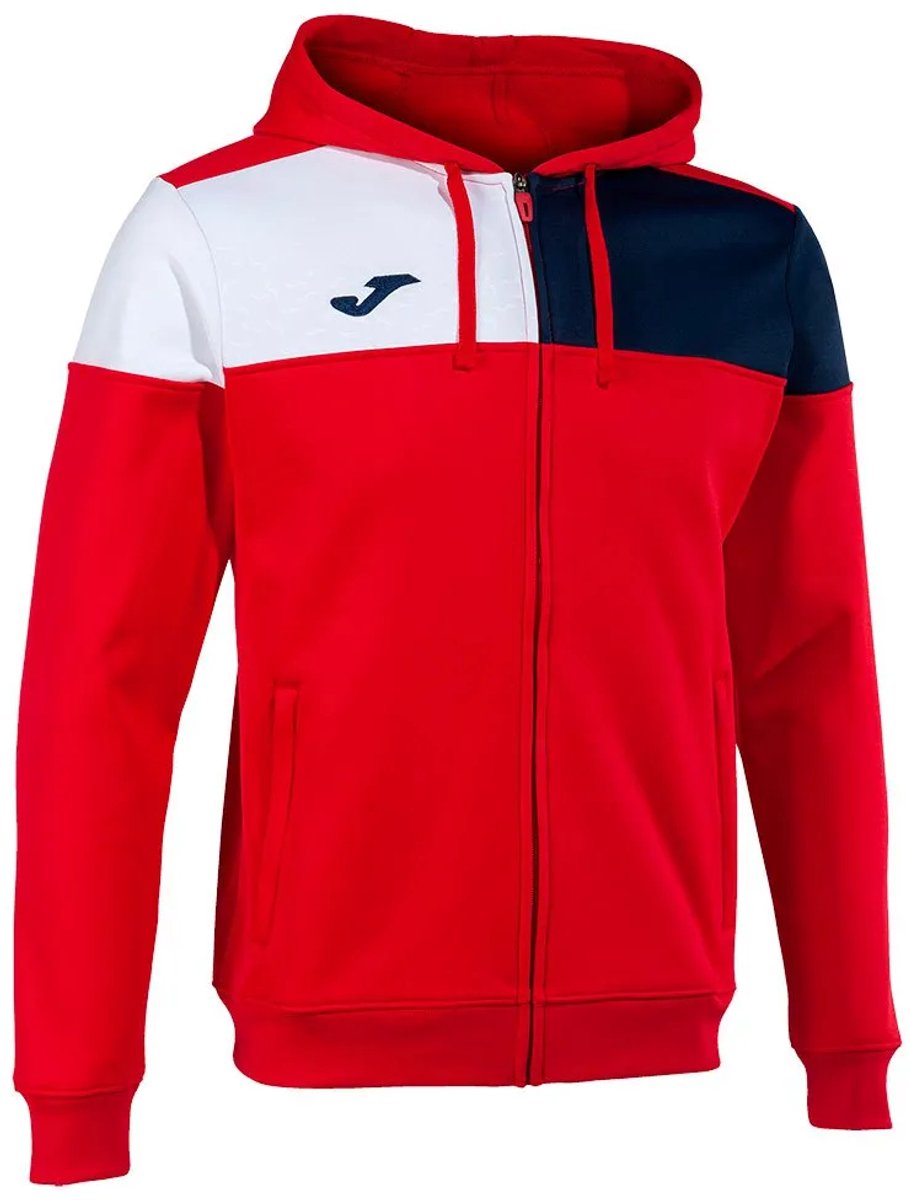 Joma Crew V Sweatshirt Met Rits Rood S Man